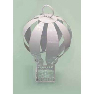 ΜΕΤΑΛΛΙΚΗ ΜΠΟΜΠΟΝΙΕΡΑ ΑΕΡΟΣΤΑΤΟ ΛΕΥΚΟ Φ6Χ11CM