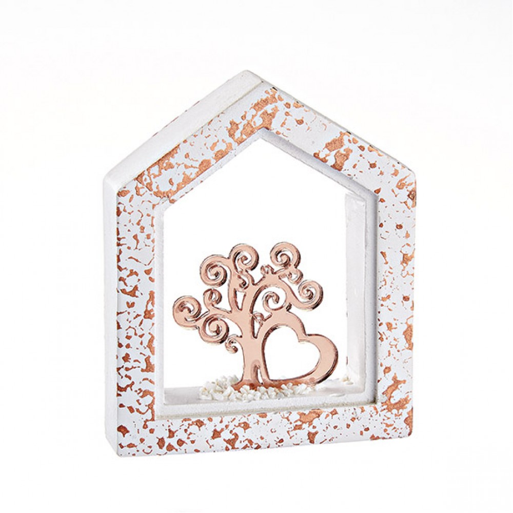 ΜΠΟΜΠΟΝΙΕΡΑ ΚΕΡΑΜΙΚΗ ΛΕΥΚΗ ΡΟΖ-ΧΡΥΣΗ ΔΕΝΤΡΟ ΤΗΣ ΖΩΗΣ 9Χ2.5Χ11Υ 