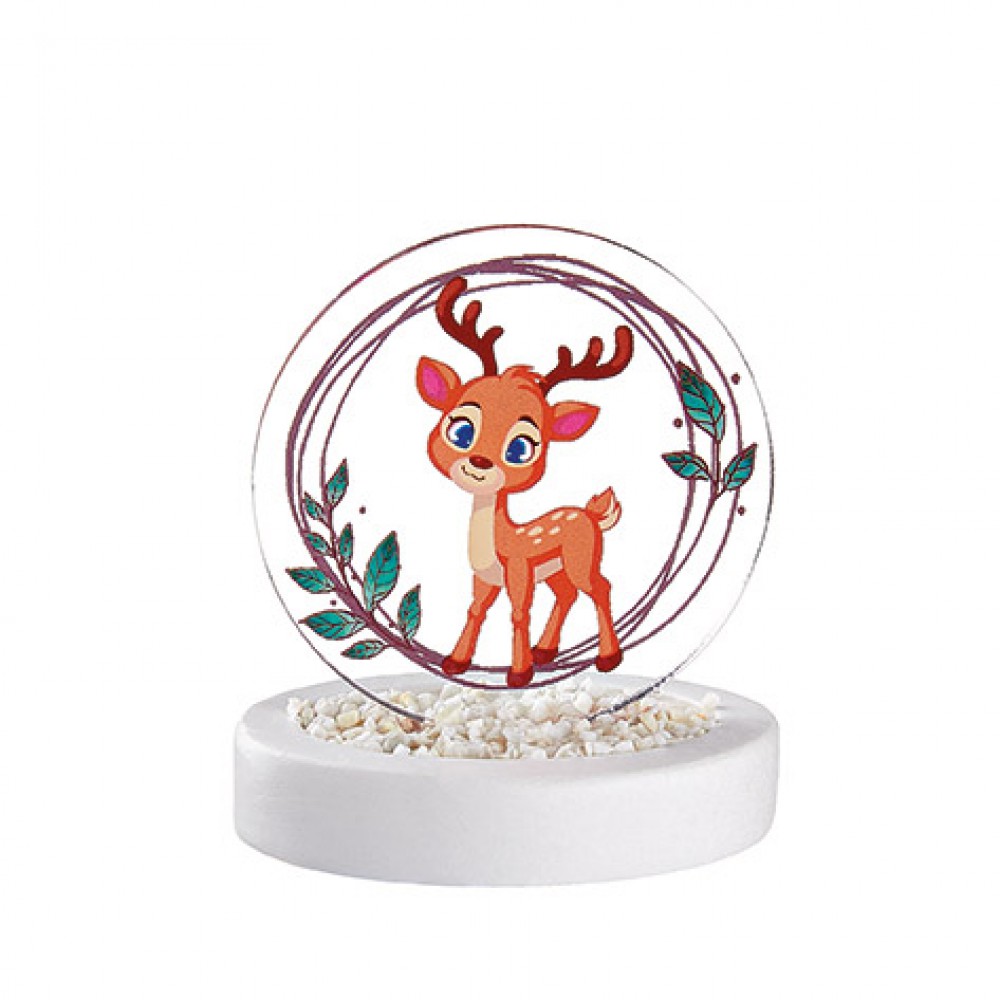 ΜΠΟΜΠΟΝΙΕΡΑ ΚΕΡΑΜΙΚΟ ΒΡΑΧΑΚΙ ΜΕ PLEXI ΕΛΑΦΑΚΙ 7Χ5Χ8Υ 