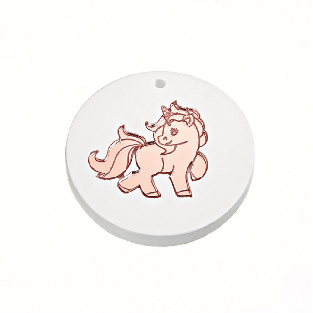 ΜΠΟΜΠΟΝΙΕΡΑ ΚΕΡΑΜΙΚΗ ΣΤΡΟΓΓΥΛΗ ΜΕ PLEXI ΡΟΖ ΜΟΝΟΚΕΡΟ Φ8Χ0.8 