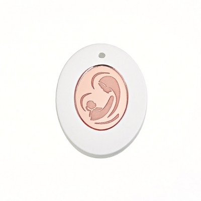 ΜΠΟΜΠΟΝΙΕΡΑ ΚΕΡΑΜΙΚΗ ΟΒΑΛ ΜΕ PLEXI ΡΟΖ ΠΑΝΑΓΙΤΣΑ 8Χ6Χ0.8