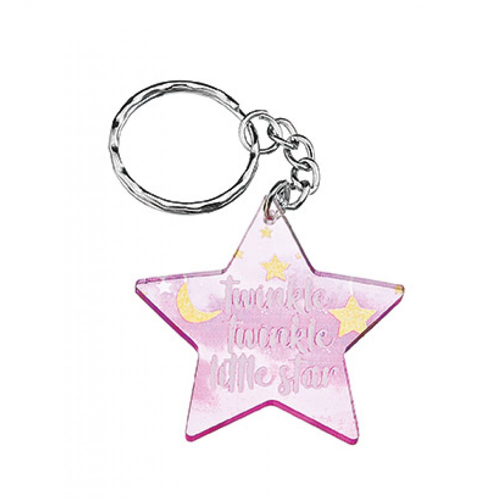 ΜΠΟΜΠΟΝΙΕΡΑ PLEXIGLASS ΜΠΡΕΛΟΚ ΑΣΤΕΡΑΚΙ ΡΟΖ Φ5Χ10.5Υ 