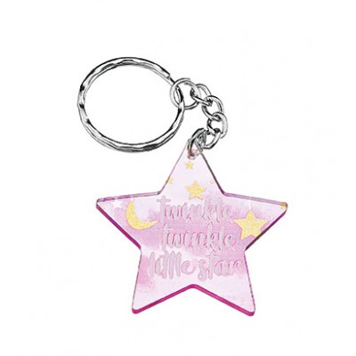 ΜΠΟΜΠΟΝΙΕΡΑ PLEXIGLASS ΜΠΡΕΛΟΚ ΑΣΤΕΡΑΚΙ ΡΟΖ Φ5Χ10.5Υ