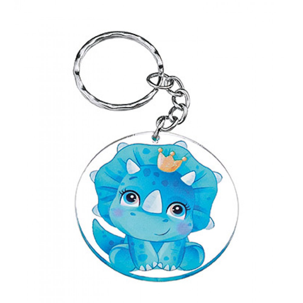 ΜΠΟΜΠΟΝΙΕΡΑ PLEXIGLASS ΜΠΡΕΛΟΚ ΔΕΙΝΟΣΑΥΡΑΚΙ ΜΠΛΕ Φ5Χ10.5Υ 