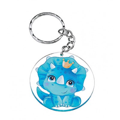 ΜΠΟΜΠΟΝΙΕΡΑ PLEXIGLASS ΜΠΡΕΛΟΚ ΔΕΙΝΟΣΑΥΡΑΚΙ ΜΠΛΕ Φ5Χ10.5Υ