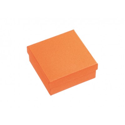 ΜΠΟΜΠΟΝΙΕΡΑ PAPER BOX ΚΟΥΤΙ ΠΟΡΤΟΚΑΛΙ 9Χ9Χ4