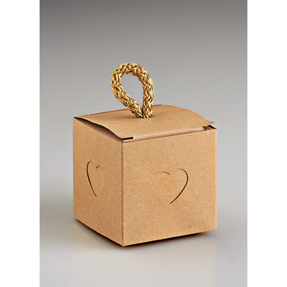 ΜΠΟΜΠΟΝΙΕΡΑ ΧΑΡΤΙΝΟ ΚΟΥΤΑΚΙ CRAFT ΜΕ ΚΑΡΔΙΑ 5.5x5.5x5.5 