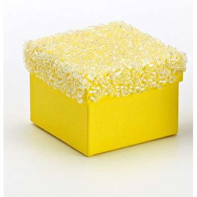 ΜΠΟΜΠΟΝΙΕΡΑ ΧΑΡΤΙΝΟ ΚΟΥΤΙ ΚΙΤΡΙΝΟ 7Χ7Χ5