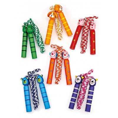 ΜΠΟΜΠΟΝΙΕΡΑ ΞΥΛΙΝΟ ΣΧΟΙΝΑΚΙ ΖΩΑΚΙΑ 6 ΣΧΕΔΙΩΝ 13cm