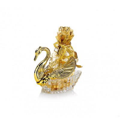 ΜΠΟΜΠΟΝΙΕΡΑ ΚΥΚΝΟΣ ΧΡΥΣΟΣ ΜΕ ΑΝΟΙΓΟΜΕΝΑ ΦΤΕΡΑ ΚΑΙ ΠΟΥΓΚΙ 9X5X7,8CM