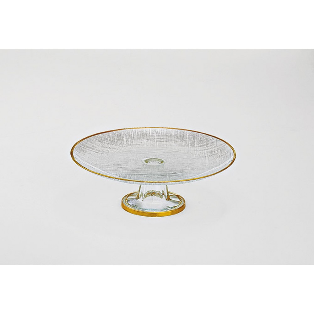 ΤΟΥΡΤΙΕΡΑ ΛΕΥΚΗ ΜΕ ΧΡΥΣΕΣ ΛΕΠΤΟΜΕΡΕΙΕΣ  Φ26Χ9Υ 