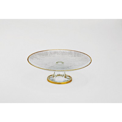 ΤΟΥΡΤΙΕΡΑ ΛΕΥΚΗ ΜΕ ΧΡΥΣΕΣ ΛΕΠΤΟΜΕΡΕΙΕΣ  Φ26Χ9Υ