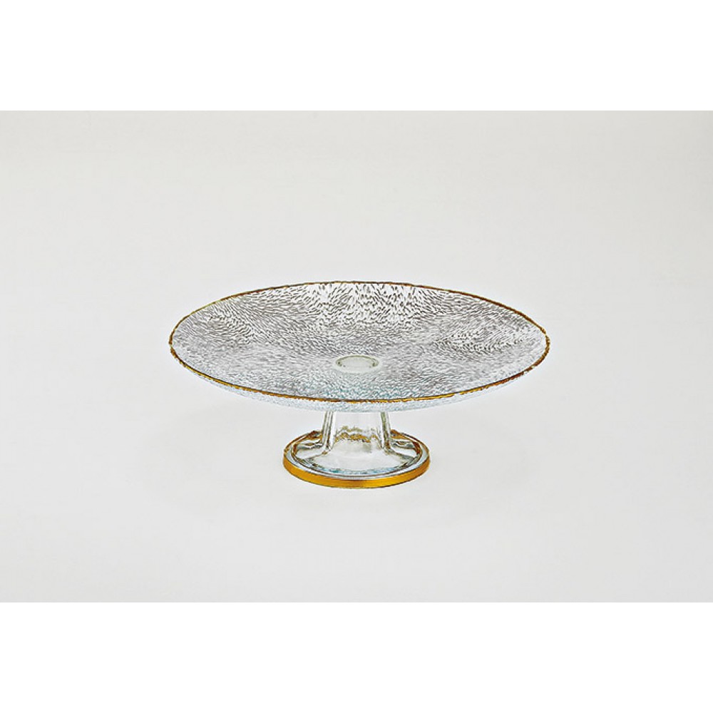 ΤΟΥΡΤΙΕΡΑ ΛΕΥΚΗ ΜΕ ΧΡΥΣΕΣ ΛΕΠΤΟΜΕΡΕΙΕΣ  Φ26Χ9Υ 