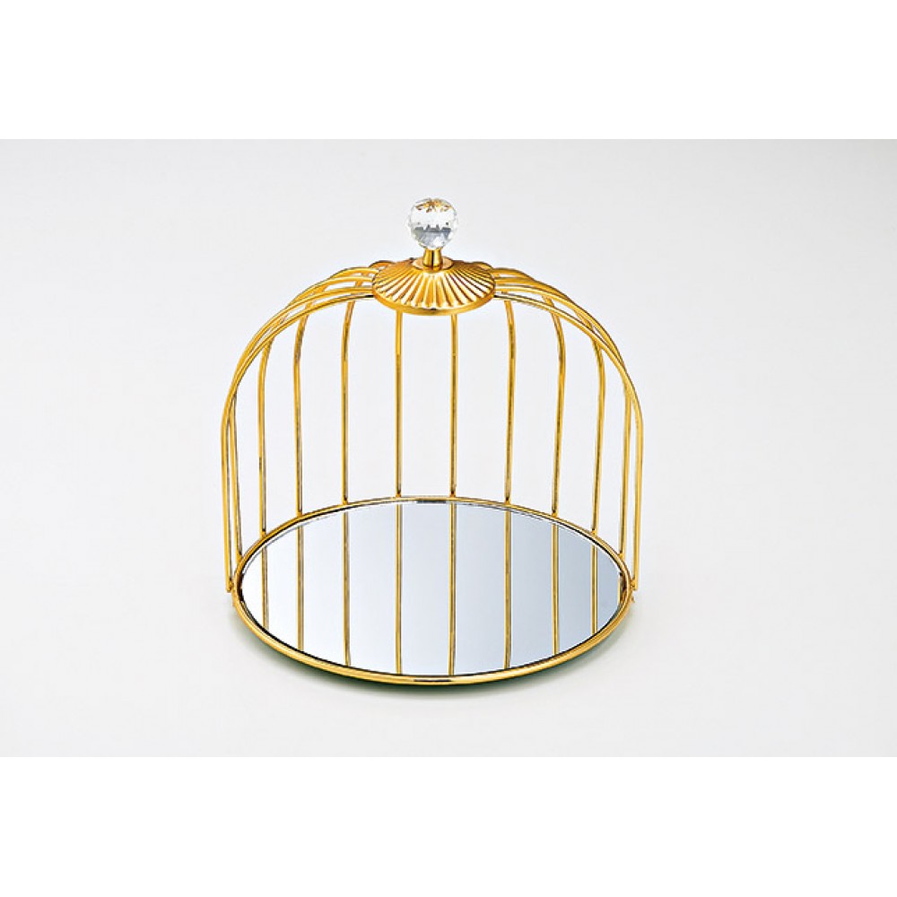 ΕΤΑΖΕΡΑ ΜΕΤΑΛΛΙΚΗ ΧΡΥΣΗ ΜΕ ΚΑΘΡΕΦΤΗ Φ25Χ27Υ 