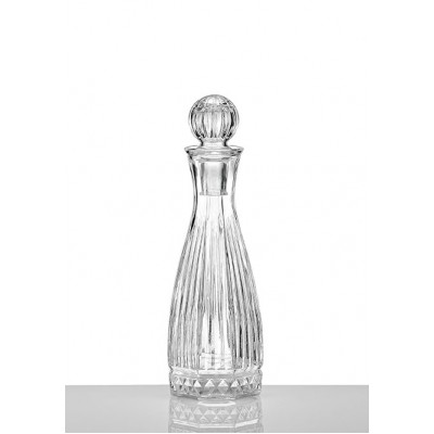 ΚΑΡΑΦΑ ΓΥΑΛΙΝΗ ΑΝΑΓΛΥΦΗ ΜΕ ΟΚΤΑΓΩΝΗ ΒΑΣΗ Φ10Χ33Υ 1LT