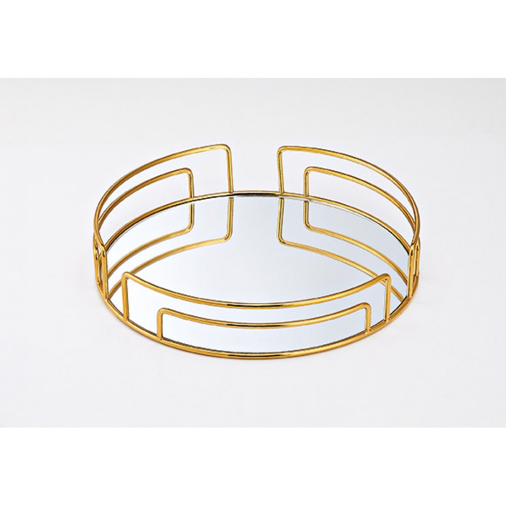 ΔΙΣΚΟΣ ΜΕΤΑΛΛΙΚΟΣ ΣΤΡΟΓΓΥΛΟΣ ΧΡΥΣΟΣ ΜΕ ΚΑΘΡΕΦΤΗ Φ36Χ6.5Υ 