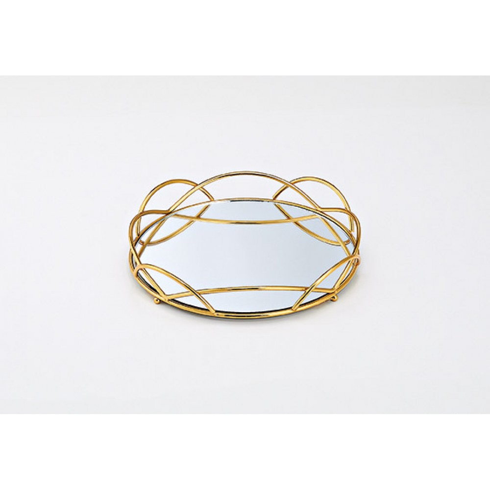 ΔΙΣΚΟΣ ΜΕΤΑΛΛΙΚΟΣ ΧΡΥΣΟΣ ΣΤΡΟΓΓΥΛΟΣ ΜΕ ΚΑΘΡΕΦΤΗ Φ26Χ5Υ 