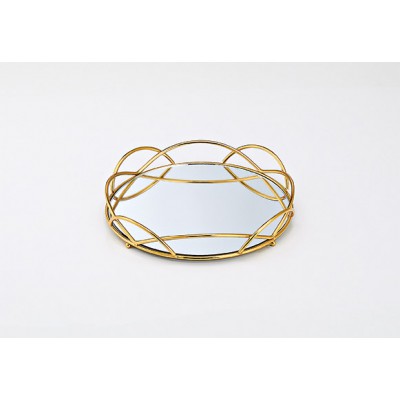 ΔΙΣΚΟΣ ΜΕΤΑΛΛΙΚΟΣ ΧΡΥΣΟΣ ΣΤΡΟΓΓΥΛΟΣ ΜΕ ΚΑΘΡΕΦΤΗ Φ26Χ5Υ