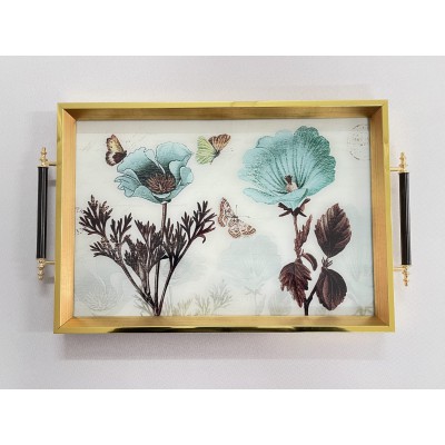 ΔΙΣΚΟΣ ΞΥΛΙΝΟΣ ΧΡΥΣΟΣ ΜΕ ΛΟΥΛΟΥΔΙΑ 49Χ30Χ3