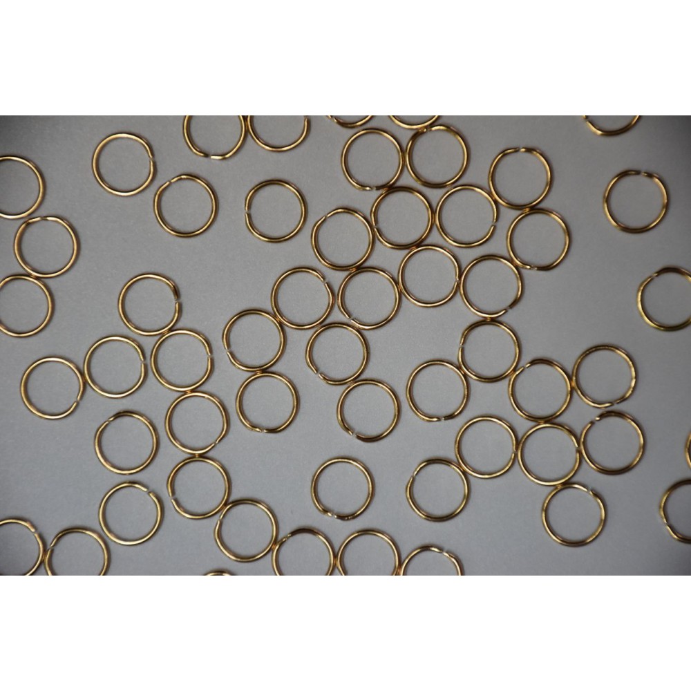 ΜΕΤΑΛΛΙΚΟΣ ΚΡΙΚΟΣ ΡΟΖ ΧΡΥΣΟΣ ΣΕΤ 100ΤΜΧ 12 mm 