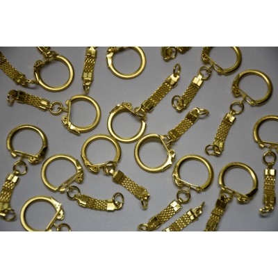 ΜΕΤΑΛΛΙΚΟ ΜΠΡΕΛΟΚ ΧΡΥΣΟ ΣΕΤ 100ΤΜΧ 22 mm