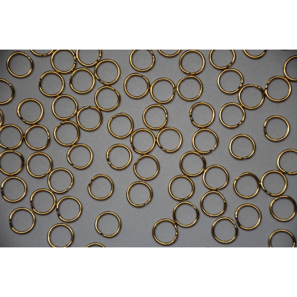 ΜΕΤΑΛΛΙΚΟΣ ΚΡΙΚΟΣ ΡΟΖ ΧΡΥΣΟΣ ΣΕΤ 100ΤΜΧ 10 mm 