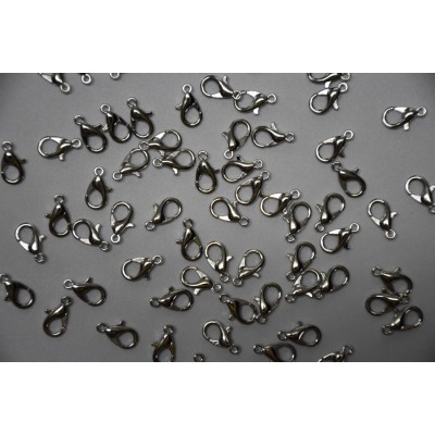 ΜΕΤΑΛΛΙΚΟ ΚΛΙΠ ΑΣΗΜΙ ΣΕΤ 100ΤΜΧ 12x6 mm