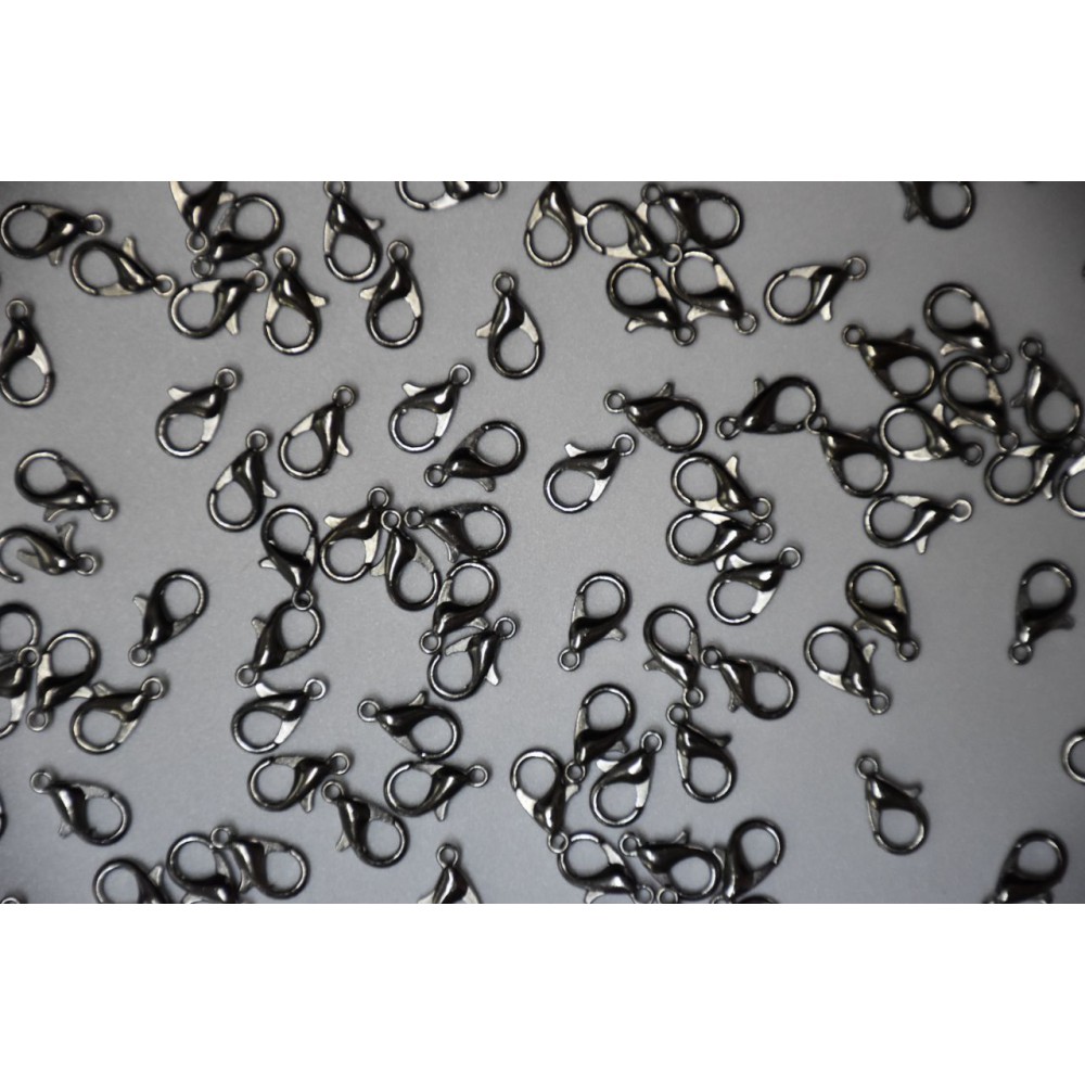 ΜΕΤΑΛΛΙΚΟ ΚΛΙΠ ΑΣΗΜΙ ΣΕΤ 100ΤΜΧ 12x6 mm 