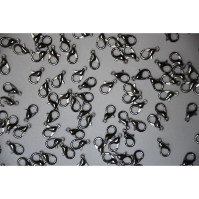 ΜΕΤΑΛΛΙΚΟ ΚΛΙΠ ΑΣΗΜΙ ΣΕΤ 100ΤΜΧ 12x6 mm