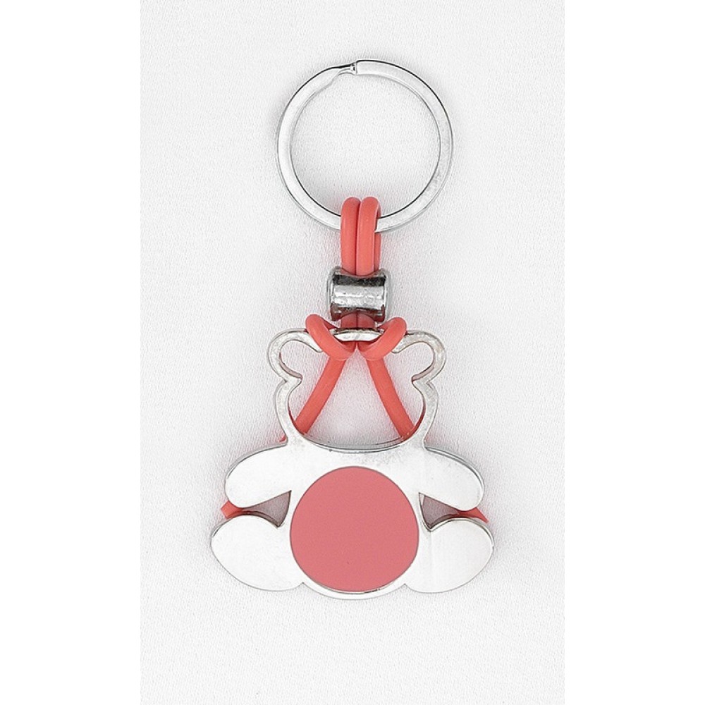 ΜΠΟΜΠΟΝΙΕΡΑ ΜΕΤΑΛΛΙΚΟ ΜΠΡΕΛΟΚ ΡΟΖ ΑΡΚΟΥΔΑΚΙ ΜΕ ΣΜΑΛΤΟ 5Χ9.5Υ 