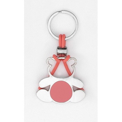 ΜΠΟΜΠΟΝΙΕΡΑ ΜΕΤΑΛΛΙΚΟ ΜΠΡΕΛΟΚ ΡΟΖ ΑΡΚΟΥΔΑΚΙ ΜΕ ΣΜΑΛΤΟ 5Χ9.5Υ