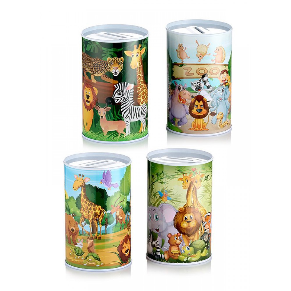 ΜΠΟΜΠΟΝΙΕΡΑ ΚΟΥΜΠΑΡΑΣ ΜΕΤΑΛΛΙΚΟΣ ΖΩΑΚΙΑ ΤΟΥ ΔΑΣΟΥΣ 4 ΣΧΕΔΙΩΝ 8X13CM 