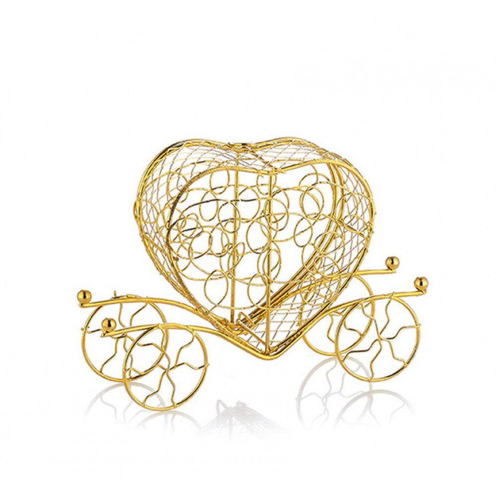 ΜΠΟΜΠΟΝΙΕΡΑ ΜΕΤΑΛΛΙΚΗ ΧΡΥΣΗ ΑΜΑΞΑ ΚΑΡΔΙΑ 11X3.5X8CM 