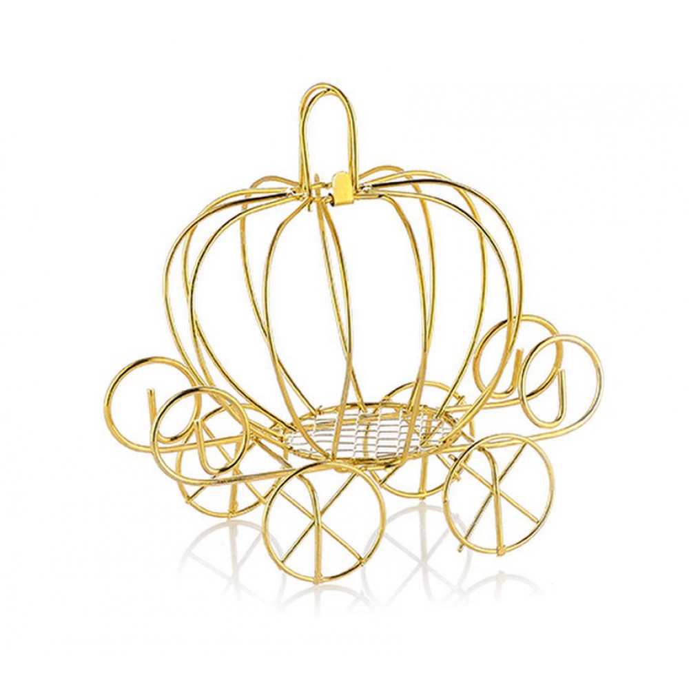 ΜΠΟΜΠΟΝΙΕΡΑ ΜΕΤΑΛΛΙΚΗ ΧΡΥΣΗ ΑΜΑΞΑ 12X9X11CM 