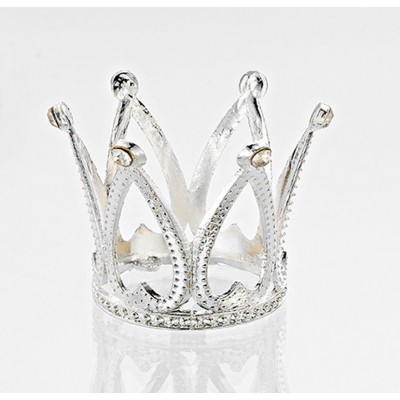 ΜΠΟΜΠΟΝΙΕΡΑ ΚΟΡΩΝΑ ΑΣΗΜΙ ΜΕΤΑΛΛΙΚΗ Φ4.5X3.5CM