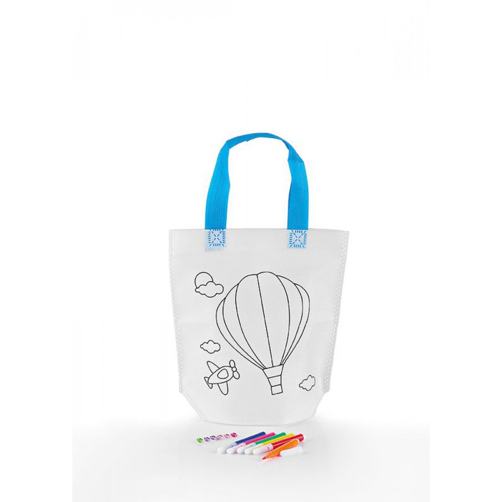 ΜΠΟΜΠΟΝΙΕΡΑ ΥΦΑΣΜΑΤΙΝΗ ΤΣΑΝΤΑ ΑΕΡΟΣΤΑΤΟ ΜΕ 6 ΜΑΡΚΑΔΟΡΟΥΣ ΚΑΙ ΣΤΡΑΣΑΚΙΑ 22X24CM 