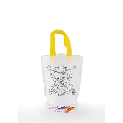 ΜΠΟΜΠΟΝΙΕΡΑ ΥΦΑΣΜΑΤΙΝΗ ΤΣΑΝΤΑ ΓΟΡΓΟΝΑ ΜΕ 6 ΜΑΡΚΑΔΟΡΟΥΣ ΚΑΙ ΣΤΡΑΣΑΚΙΑ 22X24CM