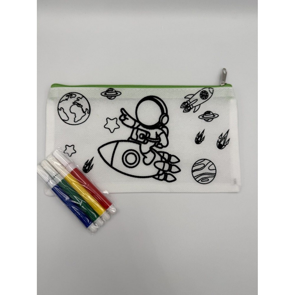 ΥΦΑΣΜΑΤΙΝΗ ΚΑΣΕΤΙΝΑ ΑΣΤΡΟΝΑΥΤΗΣ ΜΕ ΜΑΡΚΑΔΟΡΟΥΣ 20x11.5cm 