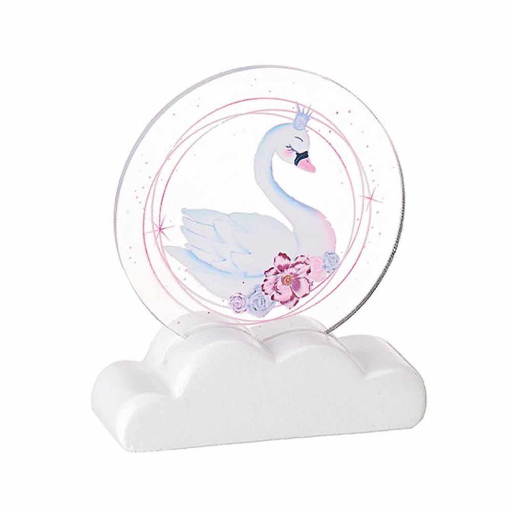 ΜΠΟΜΠΟΝΙΕΡΑ ΚΕΡΑΜΙΚΟ ΒΡΑΧΑΚΙ ΜΕ PLEXI ΚΥΚΝΟΣ 6.5X8CM 