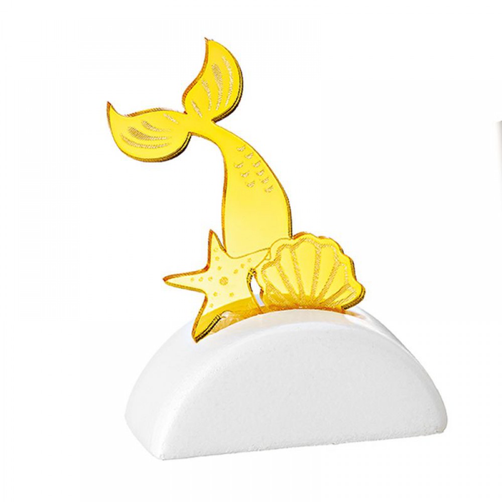 ΜΠΟΜΠΟΝΙΕΡΑ ΚΕΡΑΜΙΚΟ ΒΡΑΧΑΚΙ ΜΕ PLEXI ΟΥΡΑ ΓΟΡΓΟΝΑΣ 6.9X9.2CM 