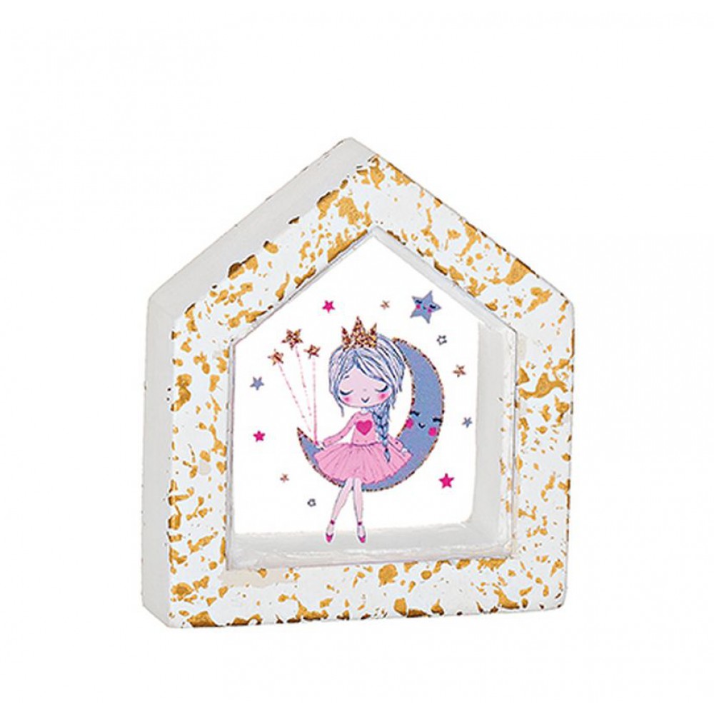 ΚΕΡΑΜΙΚΗ ΜΠΟΜΠΟΝΙΕΡΑ ΣΠΙΤΑΚΙ ΜΕ PLEXIGLASS ΠΡΙΓΚΙΠΙΣΣΑ 7x8cm 