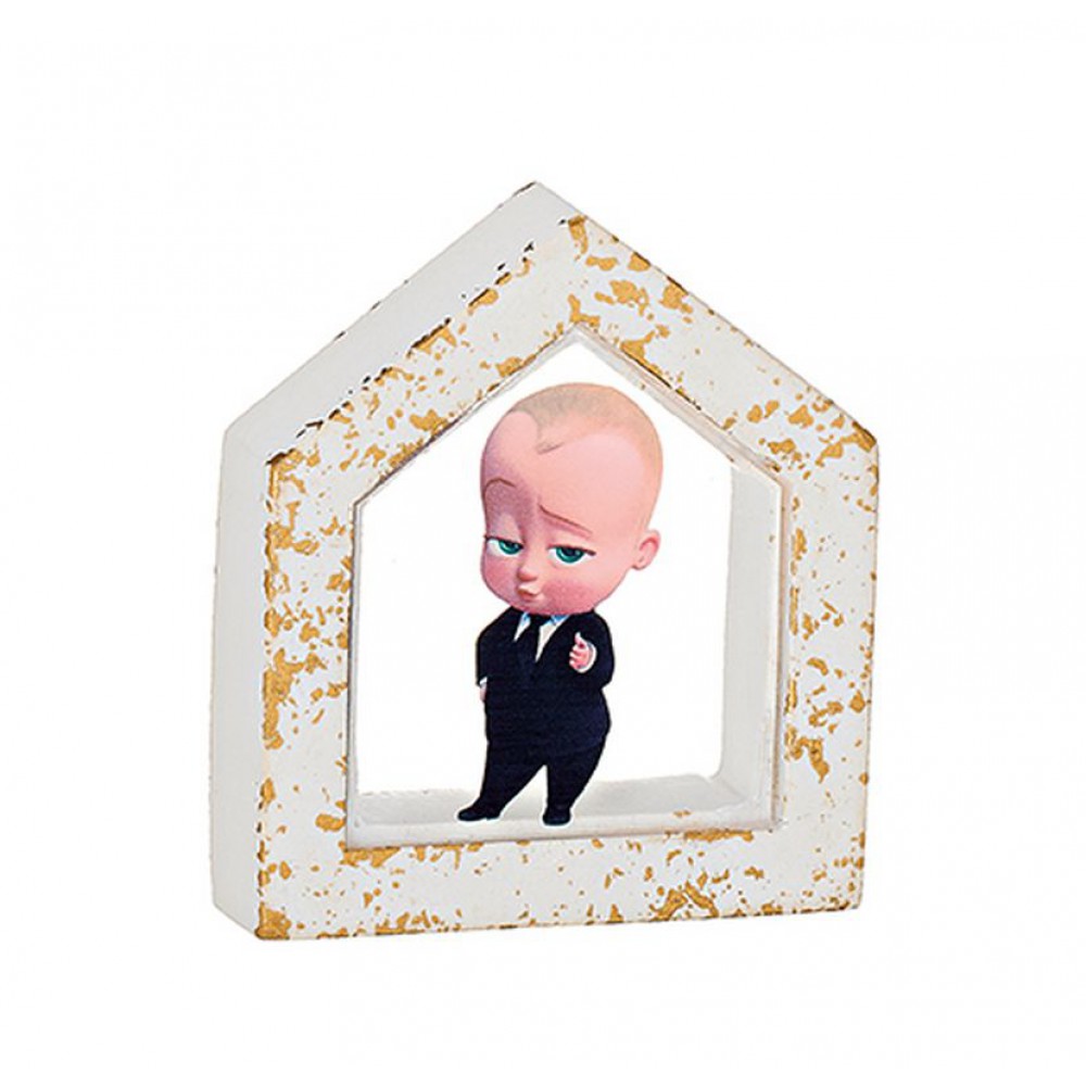 ΚΕΡΑΜΙΚΗ ΜΠΟΜΠΟΝΙΕΡΑ ΣΠΙΤΑΚΙ ΜΕ PLEXIGLASS BOSS BABY 7x8cm 