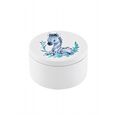 ΜΠΟΜΠΟΝΙΕΡΑ ΚΕΡΑΜΙΚΗ ΜΠΙΖΟΥΤΙΕΡΑ ΟΒΑΛ ΖΕΒΡΑ 7.5X6.2X5CM