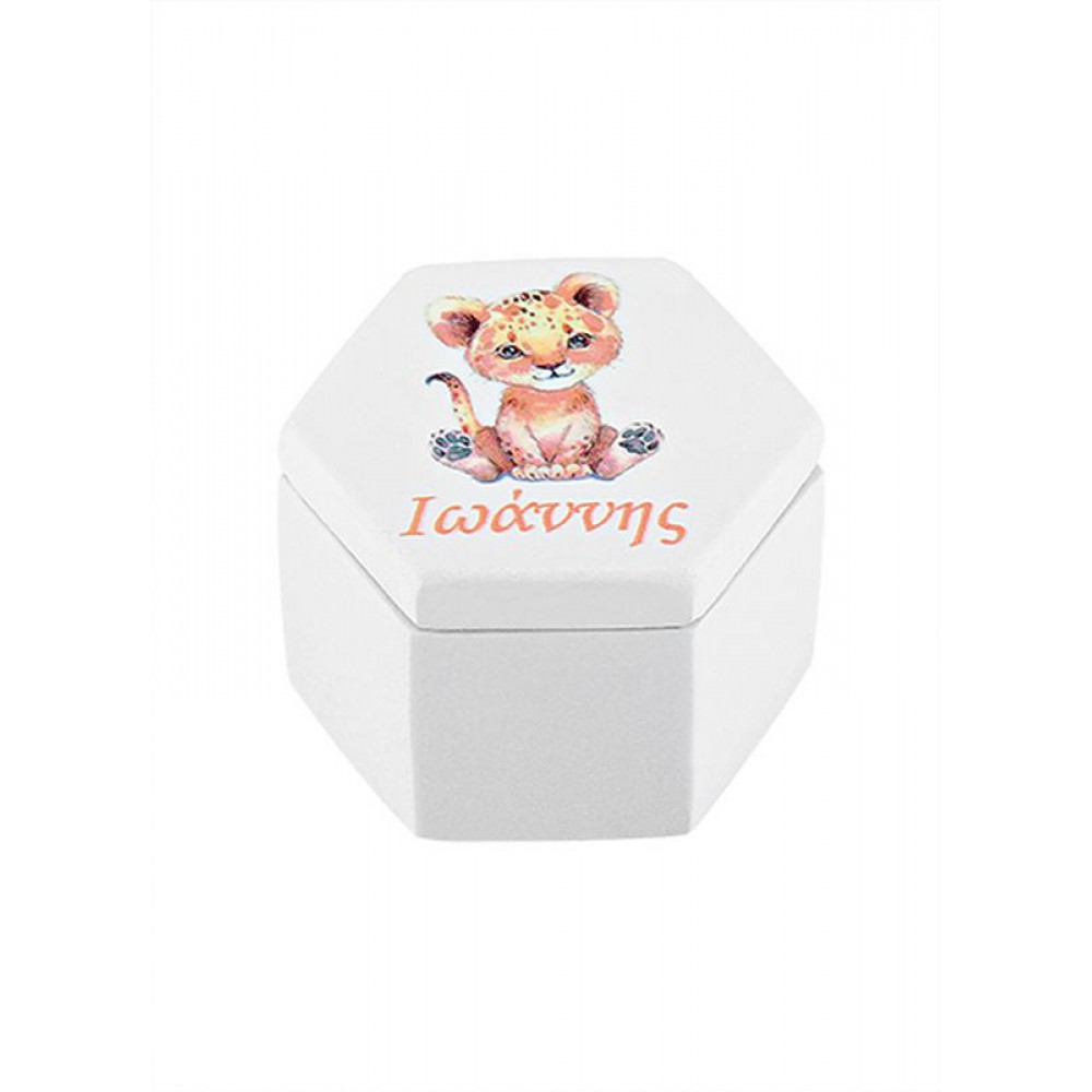 ΜΠΟΜΠΟΝΙΕΡΑ ΚΕΡΑΜΙΚΗ ΜΠΙΖΟΥΤΙΕΡΑ ΠΟΛΥΓΩΝΗ ΛΙΟΝΤΑΡΑΚΙ 6.6X5CM 