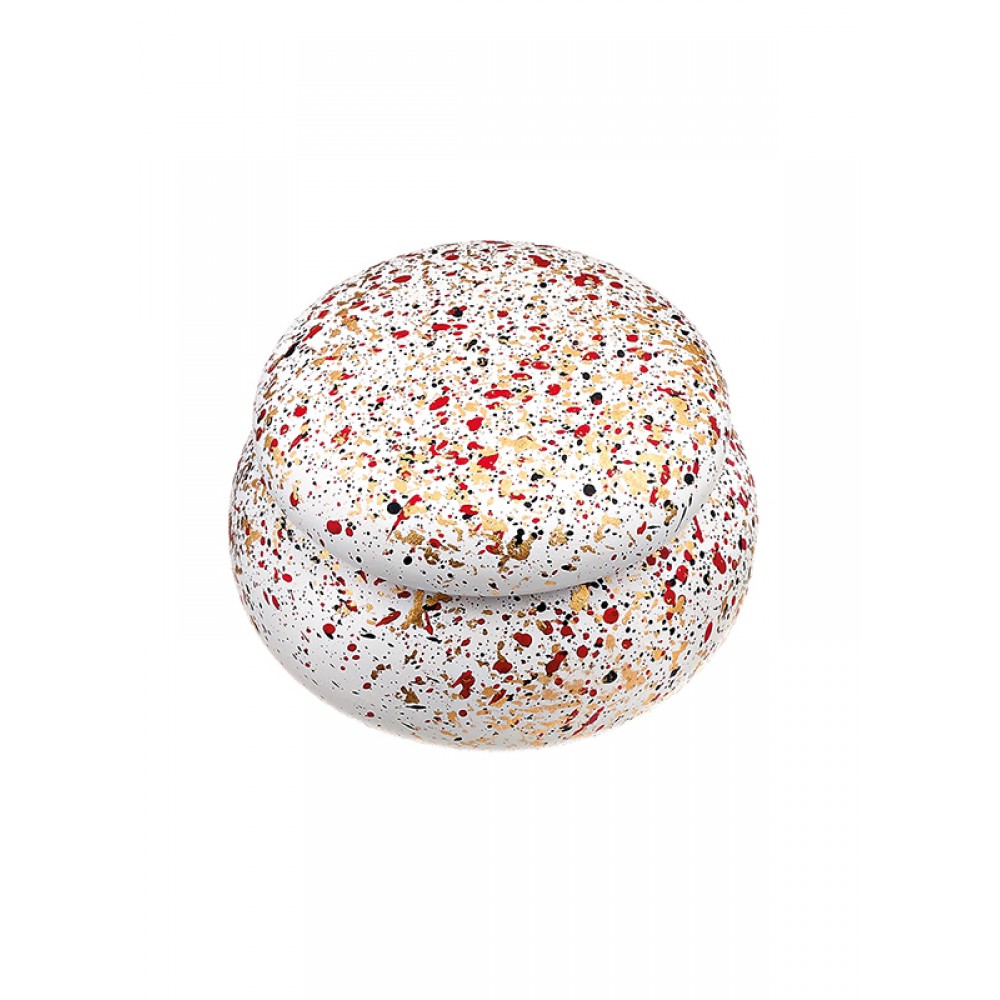 ΜΠΟΜΠΟΝΙΕΡΑ ΚΕΡΑΜΙΚΗ ΜΠΙΖΟΥΤΙΕΡΑ ΜΑΚΑΡΟΝ φ6.5x4.5cm 