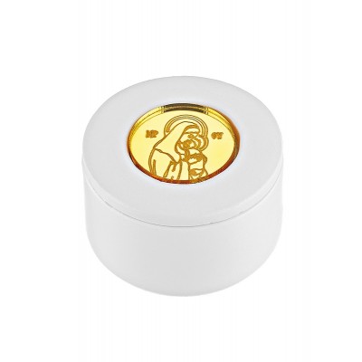 ΜΠΟΜΠΟΝΙΕΡΑ ΚΕΡΑΜΙΚΗ ΜΠΙΖΟΥΤΙΕΡΑ ΠΑΝΑΓΙΑ & ΙΗΣΟΥΣ Φ5.8x4cm