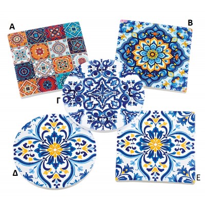 ΜΠΟΜΠΟΝΙΕΡΑ ΚΕΡΑΜΙΚΟ ΣΟΥΒΕΡ 5 ΣΧΕΔΙΩΝ 9x9cm