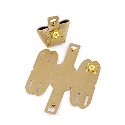 ΜΠΟΜΠΟΝΙΕΡΑ ΤΣΑΝΤΑΚΙ ΧΡΥΣΟ ΑΠΟ ΔΕΡΜΑΤΙΝΗ 9X6X9CM