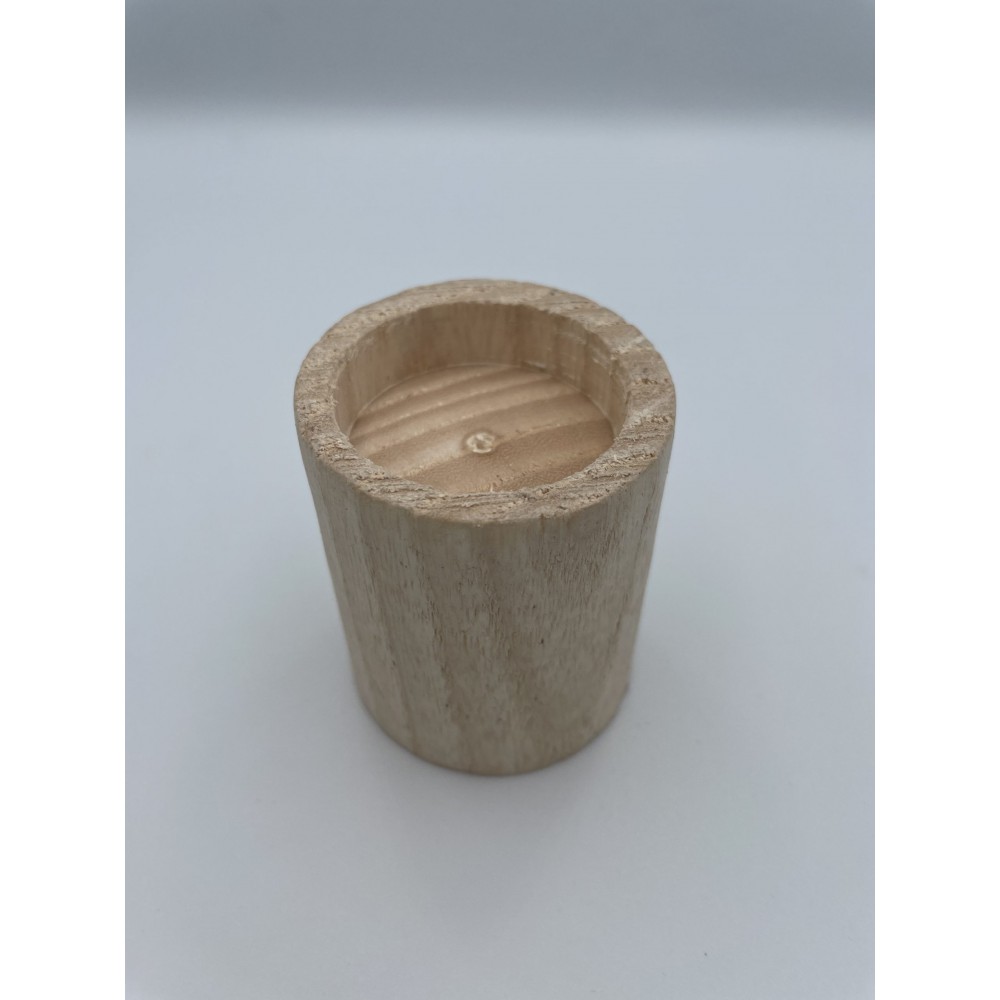 ΜΠΟΜΠΟΝΙΕΡΑ ΞΥΛΙΝΗ ΒΑΣΗ ΓΙΑ ΡΕΣΩ ΣΤΡΟΓΓΥΛΗ Φ4Χ5.5Υ 