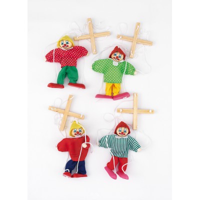 ΜΠΟΜΠΟΝΙΕΡΑ ΚΛΟΟΥΝ ΜΑΡΙΟΝΕΤΑ 4ΣΧΕΔΙΑ   8Χ25